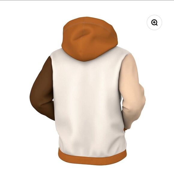 FreshHoods Humanity Equality Zip Up Hoodie Beige 3XL NWT IN PACKAGE - Picture 3 of 7